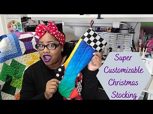 Christmas Stocking Tutorial | Elf /Jester Style