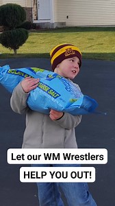 NEED SOFTENER SALT???? We deliver!!!! Help support the Watertown-Mayer Wrestling Club and stock up on your Softener Salt for the year! Reach out to your local Watertown-Mayer Wrestler to get your orders in! 💙Coarse Crystal (blue) 40 pound bag $8.00/each 💛Solar Pellet (yellow) 40 pound bag $9.00/each 💚Rust (green) 40 pound bag $10.00/each Orders are due by November 12. Delivery on or after November 21. **Wrestlers will be delivering all salt, so we can coordinate a time to get it to you that w