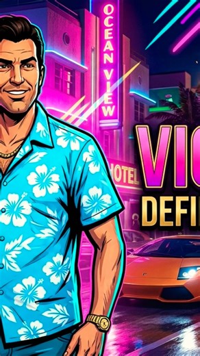 bike stunt failure in gta vice city definitive edition 🔥 #subscribe #shorts