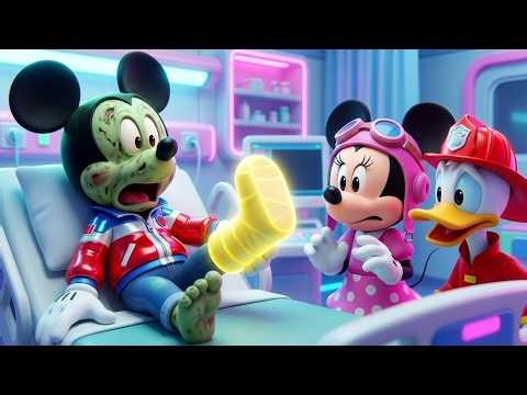 What Is Happening To Sick Zombie Mickey? 🤢 The Secret Cure Revealed! | 3D Animation