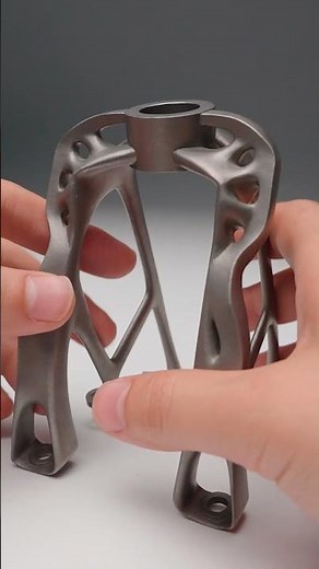 3Dprinted Topology-Optimized Structure #3dprint #3dprints #3dprinting