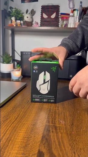 Quick Unboxing Razer Basilisk V3 X Hyperspeed RGB White | Wireless Gaming Mouse 2025 🔥