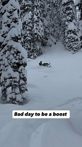 @parkertrinko • Ran out of talent, good thing my @bsb_fab bumper saved my entire front end! Hood and side panel popped off, other than that not a whole lot of damage. | Snowmobile Fails