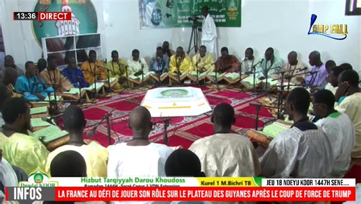 LIVE....JT DU 08 01 2026 SUR LAMP FALL TV | Lamp Fall TV L'Officiel