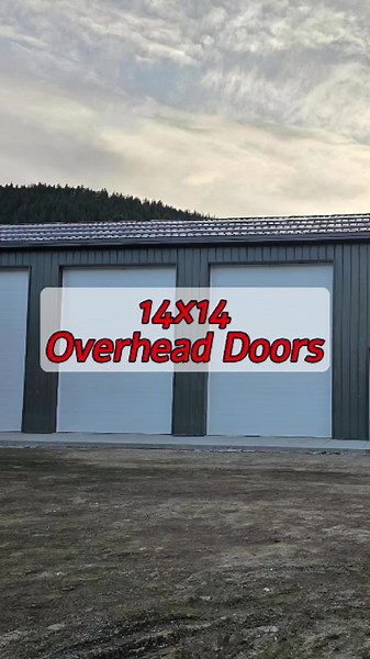 Why You Need a 14-Foot Garage Door in Your Shop