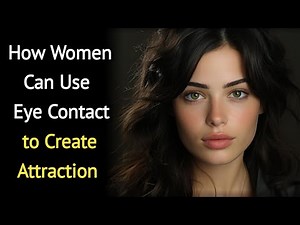 How Women Can Use Eye Contact to Create Attraction | Psychology Facts