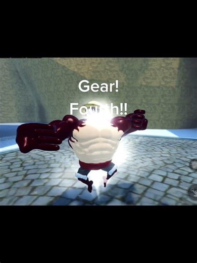 Luffy gear 4 in Roblox