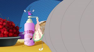 🥤 Petit milkshake #body #food #weird #Oggy #Oggy_et_les_Cafards #series_tv #Animation #Kids #Cartoon | OGGY et les Cafards