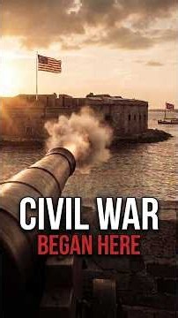 American Civil War Started at Fort Sumter