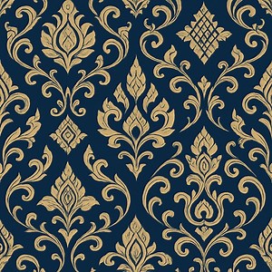 Old Thai Pattern Fabric - Kanok Seamless Digital File - Etsy