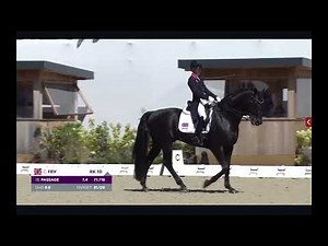 Charlotte Fry Glamourdale Airlines Grand Prix Dressage Freestyle A-thEuropean Dressage Championship