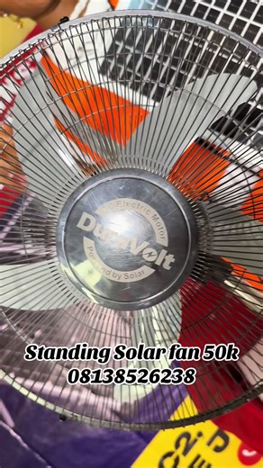 Efficient Solar Powered Fan for Economical Energy Usage