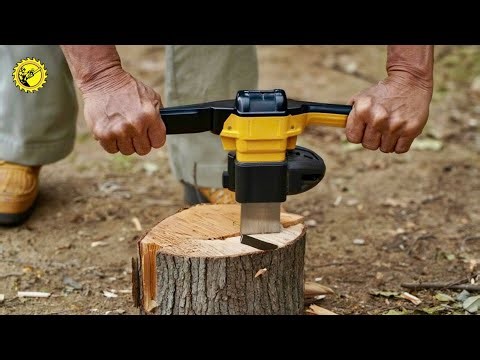 Fastest Automatic Firewood Processing Machine | Woodworking #11