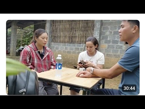 Cuong joined Uyen and Nhan in building a makeshift shelter for the ducks on the farm.