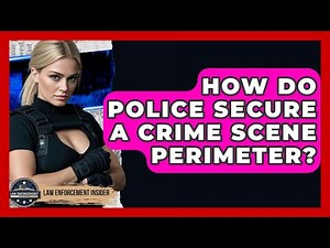 How Do Police Secure A Crime Scene Perimeter? - Law Enforcement Insider