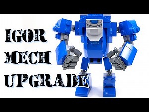 LEGO Igor Mech Suit Upgrade from set 76125 Iron Man’s Hall of Armor