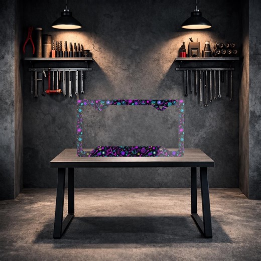 Anime License Plate Frame, Custom License Plate Frame, Personalized Car Tag Frame, Metal Plate Frame, Car Decor Gift, Car Accessories - Etsy