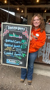 Nothing says fall like this! Our corn and squash is homegrown and a staple of our farm. Here’s how we roast it to perfection for you every weekend! ✨🌽 The Roaster is open Saturday & Sunday, 11am-7pm, for the next two weekends. We have: - Roasted sweet corn dipped in garlic or regular butter (GF) - Roasted Squash, savory or sweet (Vegan, GF) - Loaded Squash, savory or sweet, loaded with pulled pork (GF) ‼️Please note‼️ Since we had intense heat this summer, we were able to start harvesting our s