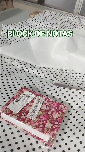 Cómo hacer un block de notas ✅️ #block #encuadernación