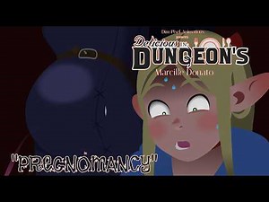 Marcille Donato (Delicious in Dungeon) "Pregnomancy" Pregnancy Expansion | Dim Pixel Animation