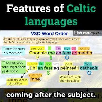 Features of Celtic languages