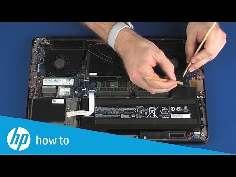 Removing and Replacing the Battery | HP ZBook 15 G3 Mobile Workstation | HP Support