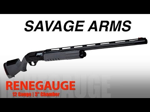 Savage Arms New American Made Semi-Auto 12-Gauge Shotgun