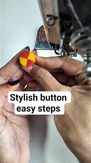 I Made My Own Fabric Buttons #button #febric button