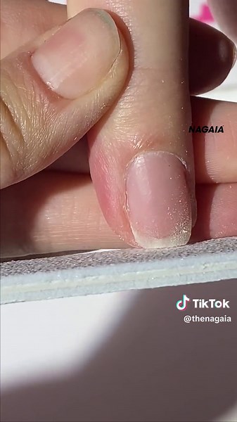 quick and easy to shape a square nails 💨 💨💨#squarenails #shortsquarenails #naturalnails #nailshape