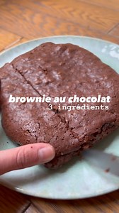 122K views · 509 reactions | brownie au chocolat . 3 ingrédients...