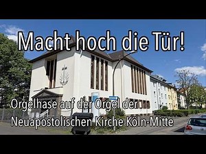 Advent Chorale Prelude Lift up your heads ye mighty gates for Organ