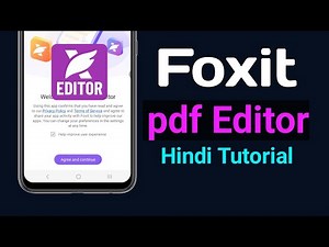Foxit PDF Editor | Foxit Tutorial Step by Step Explained