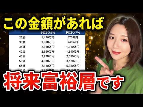 【人生が変わる資産額】資産1億円で起きる3つの変化と実質富裕層ラインの年代別資産額をまとめました
