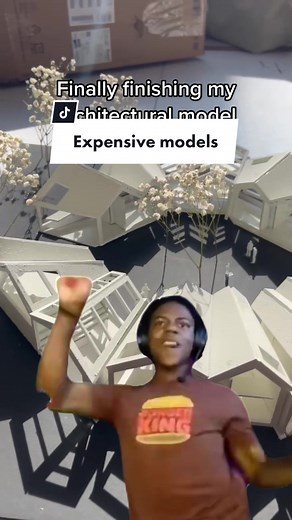 These models are EXPENSIVE💸💸💸 #architecture #student #architecturestudent #modelmaking #fyp #viral