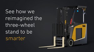 The next-gen Yale three-wheel stand-up lift truck is here — rebuilt from the ground up to help operators load and unload faster, feel better and see more. A larger, smarter operator compartment and revamped sensing system give operators real freedom. A new low-effort steer system and upgraded lighting keep work smooth and sharp. And the redesigned mast? It delivers up to 42% more visibility than leading competitors. https://bit.ly/4qjBqtj | Yale Lift Truck Technologies