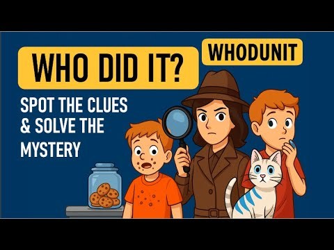 Who Did It? 🔍 Spot the Clues & Solve the Mystery! | Whodunit Quiz