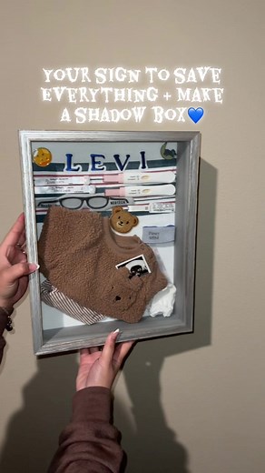 Create a Memorable Baby Shadow Box for Your Child