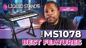 Liquid Stands Piano Keyboard Stand - Z Style Adjustable and Portable Heavy Duty Music Stand for Kids and Adults -Fits 54-88 Key Electric Pianos - Sturdy Musical Keyboard Stand Piano