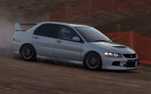 GT7 三菱evo 泥地驾驶