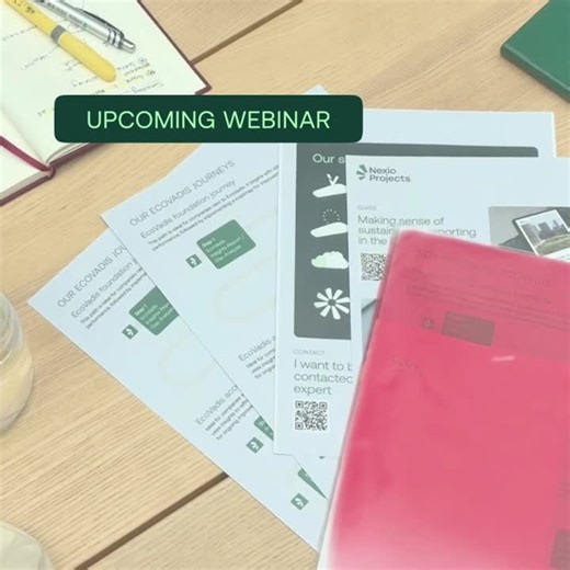 🚀 Unlock the full potential of your EcoVadis rating!Your EcoVadis score isn’t just a number, it’s a strategic asset that can be leveraged into competitive advantage.Join our webinar to discover… | Nexio Projects