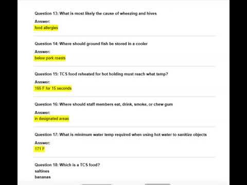 ServSafe Final Practice Test 2026 🍽️ 40 Real Exam Questions & Answers | Pass Your Food Safety Test
