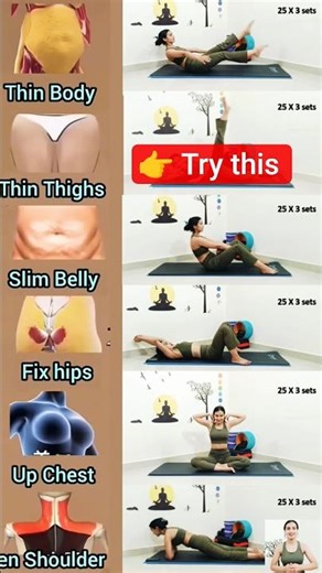 6 Body-Sculpting Exercises to Tone Abs Hips& Glutes #shorts #YogaForAll#GlobalFitness#WorldFitness