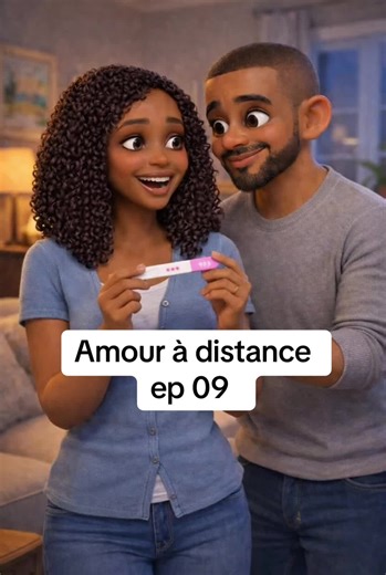 Amour à distance ep 09 #pourtoi #animation #grok #ia #fy | animation