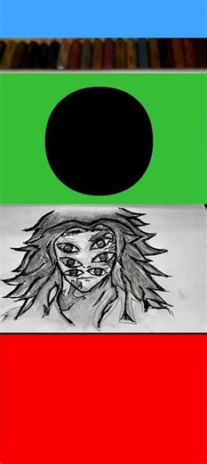 how to draw anime #kokushibo #trendingshorts