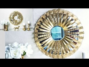 Diy Quick and Easy "Mirror on a Mirror" Wall Decor|Wall Decorating ideas!
