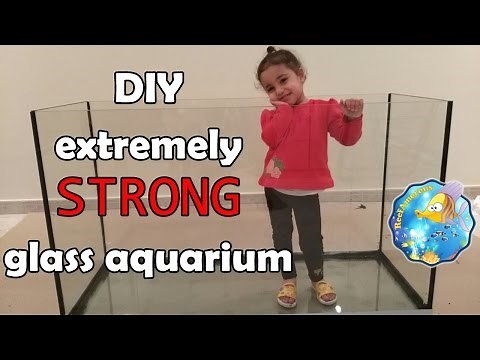HOW TO Build an Aquarium Glass With Extremely Strong BOTTOM (120g Reef Tank Setup E1)