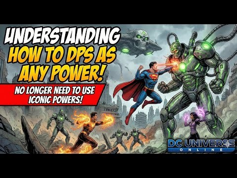 DCUO How To Master Dps And Create Your Own No Iconic Loadouts!