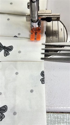 Clever Fork Sewing Trick for Perfect Pleats #sewing #sewinghacks #diy