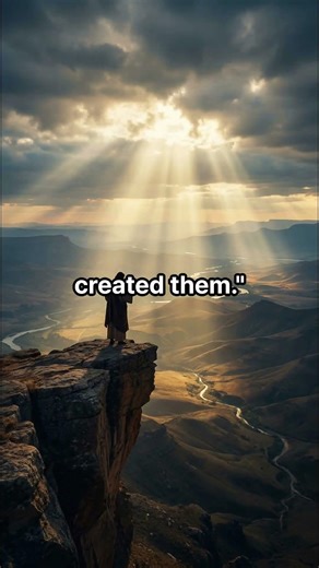 God created mankind in his own image. (Genesis 1:27) 🧍‍♂️ The Sixth Day Part 2 #Bible #Shorts