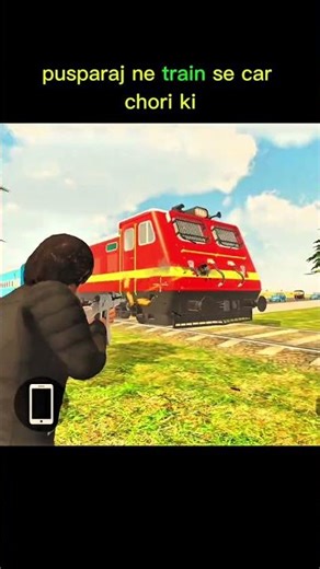 pusparaj ne train se car chori ki|indian theft aura|#shorts #viral #tranding #train #comedy